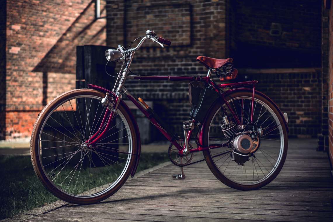 Fahrradsammler Anika Schäfer und Patrick Meißner