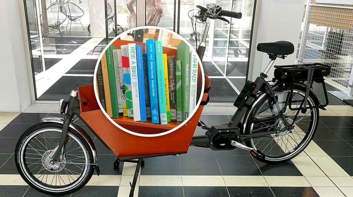 Fahrrad-Bibliothek im Deutschen Architekturmuseum Frankfurt - Diamant-Blog