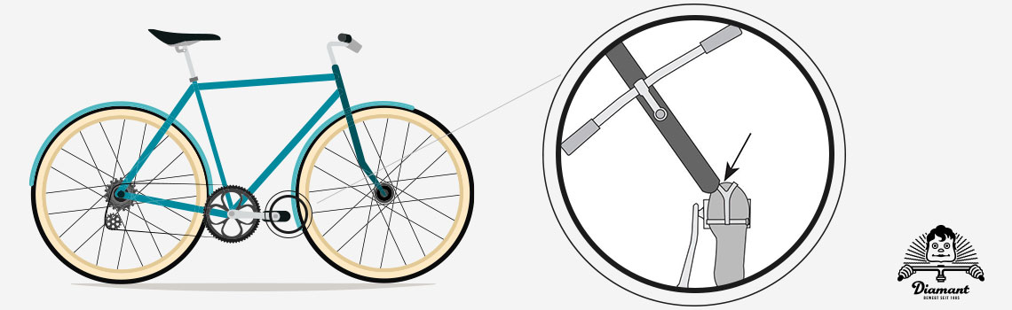 Überschneidung Pedalhaken und Vorderreifen - Diamant-Blog