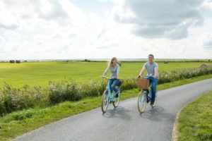 Radfahrer auf Föhr - Diamantrad-Blog