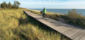 Fahrradfahren auf der Nordseeinsel Föhr