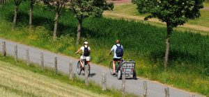 Fahrradfahren in Friedrichskoog