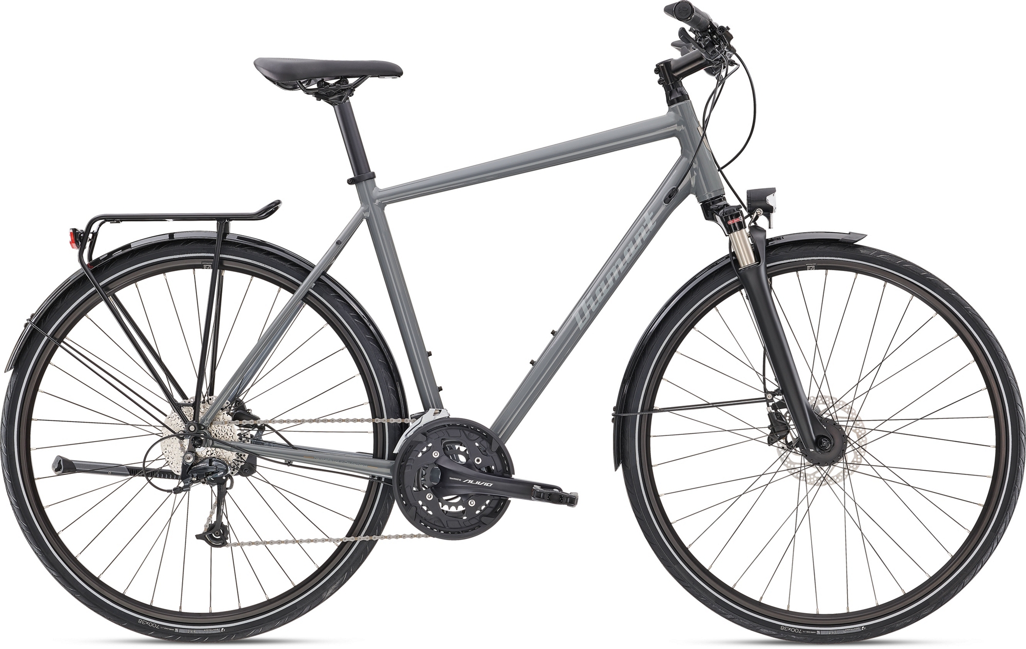 Elan Deluxe Herren Trekkingrad » Trekkingrad mit hydraulischer Scheibenbremse für Herren