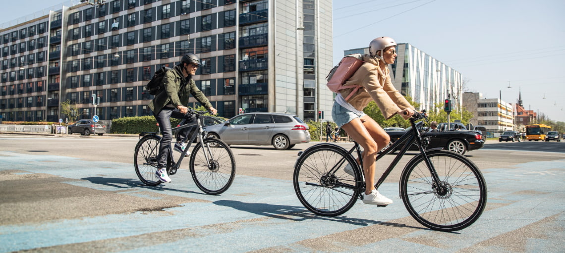 Mehrere Fahrradpendler - Mit dem Rad zur Arbeit - Diamantrad-Blog