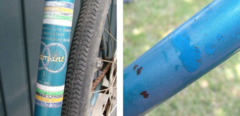 fahrrad lack ausbessern