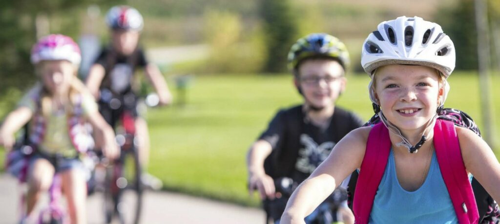 Fahrradfahren mit Kindern