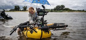 Bikerafting entlang und auf der Elbe - Teil 2