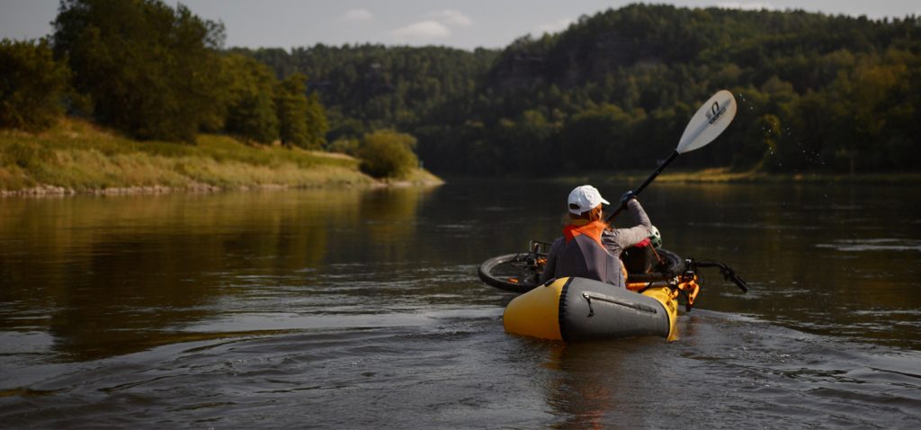 Bikerafting entlang und auf der Elbe – Teil 5