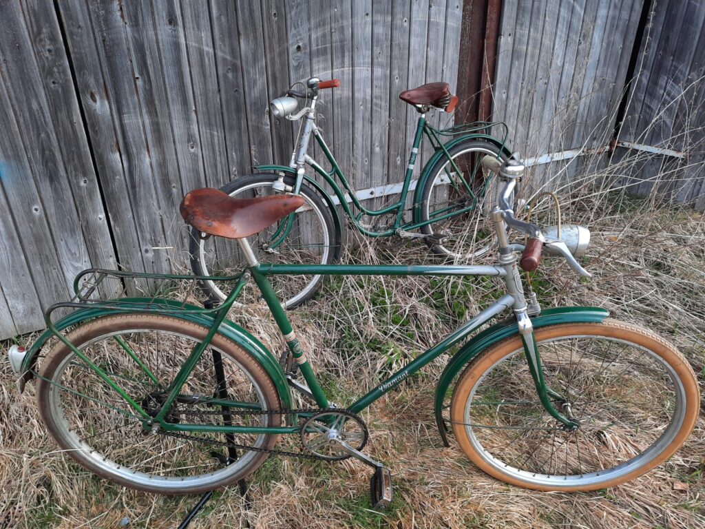 Sport-touringcykeln från 60-talet Diamant 35 102 och 35 154