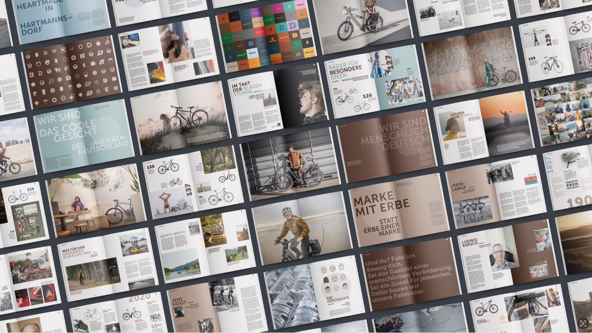 Seiten aus dem Diamant 140 Jahre Jubiläumsbuch